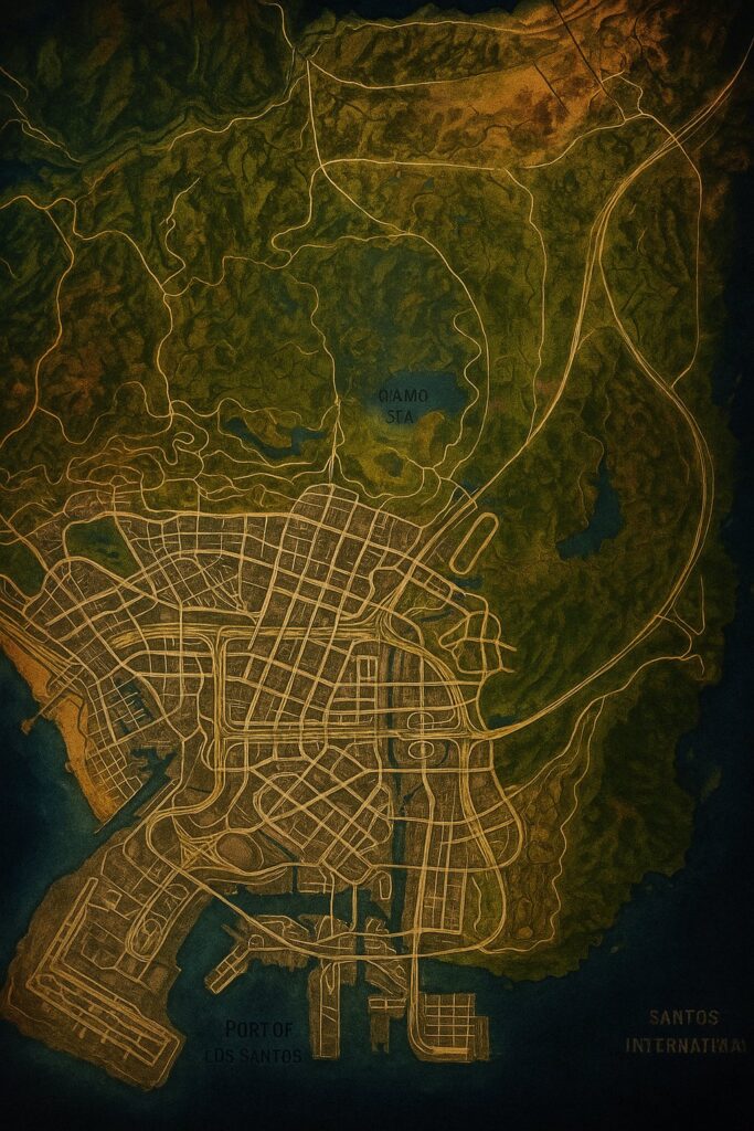 GTA 5 Los Santos Map cuzumoco blog
