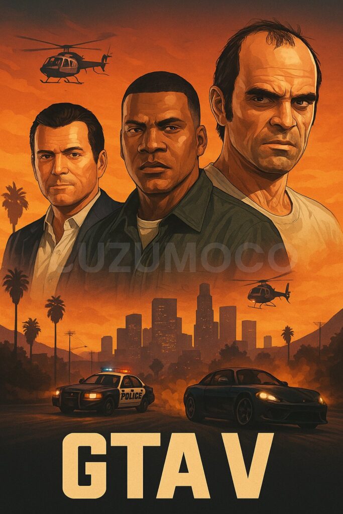 gta v poster cuzumoco